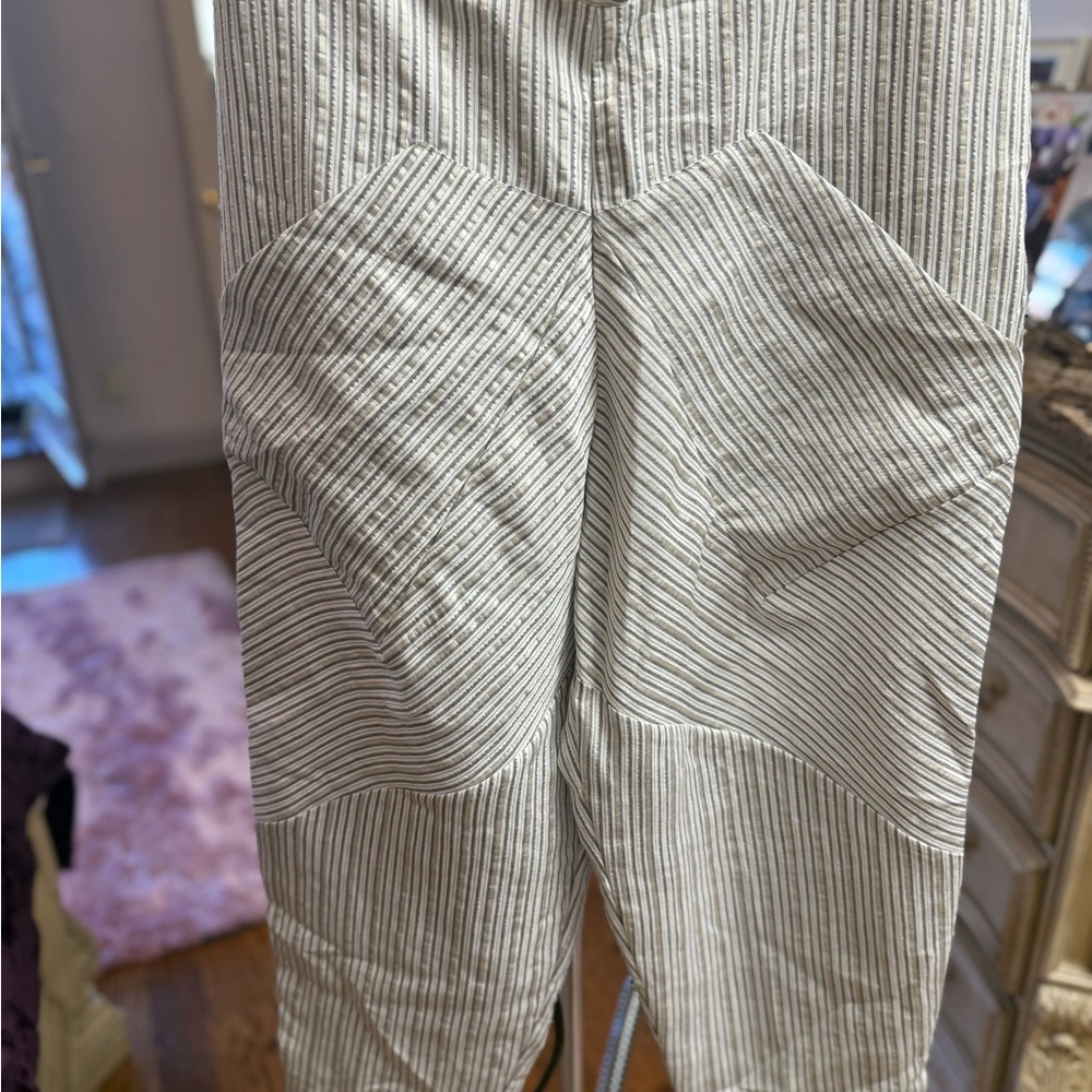 Chic Striped Women's Skinny Pants